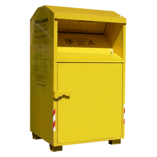 Cassonetti per gli abiti usati